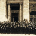 The alumni of Moorat-Raphael College in St. Mark’s Square